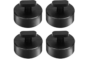 BOROCO 4 szt. Jack Lift Point Pad Jack Pad gumowa podkładka podnosząca podnośnik Jack Point Pad adapter do Chevrolet Corvette C5 C6 C7 Jack stojaki adapter narzędzie