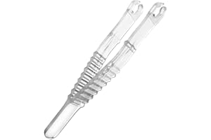 Pinze sterili monouso per piercing pinza plastica 10 pcs Warrior single-use pliers Open Oval Ovale Aperto