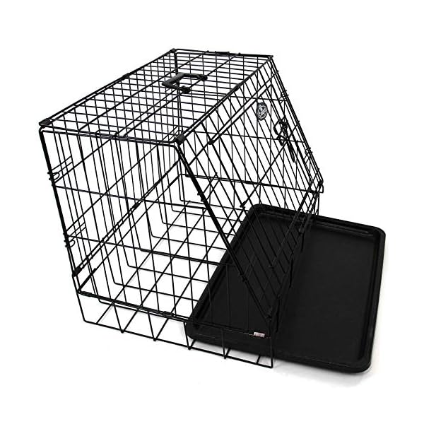 Easipet Sloping Travel Crate Cage Small 24” Folding Car Dog Puppy Pet Hatchback 571 Dogs.co.uk