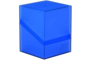 Ultimate Guard Boulder 100+, etui na 100 kart TCG z podwójnym rękawem, szafir, bezpieczne i trwałe przechowywanie do gier karcianych, miękkie w dotyku wykończenie