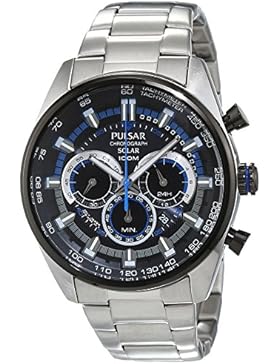 Pulsar Herren-Armbanduhr WRC Analog Quarz Edelstahl PX5019X1
