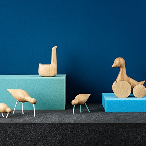 Normann Copenhagen 100157 Holzvogel Shorebird klein, schwarz - 2