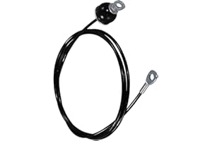 chiwanji Cable de polea de Fitness, Cable de Gimnasio de Repuesto, Cable de Acero para Fitness, Cuerda Gimnasio Alambre Resistente Poleas para Cables Máquina Accesorios Gym