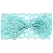 Imported Gilrs Lace Hairband Headband Baby Knotted Bowknot Hair Tool Blue RS.150.00
