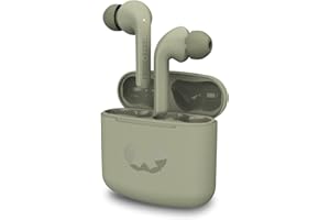 Fresh 'n Rebel True Wireless Earbuds mit 24 Std. Spielzeit, Touch Control und Sprachassistent (Twins 1 Tip, Dried Green)