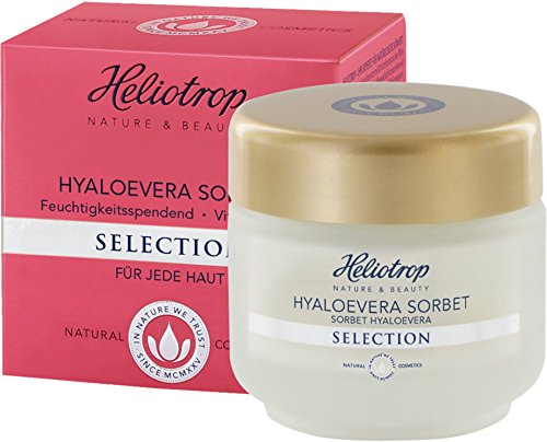 Heliotropo Natural cosmético Selection hyal oevera Sorbet, para un gepflegtes & Suave Piel de, aporta Humedad. Vegano, 50 ml