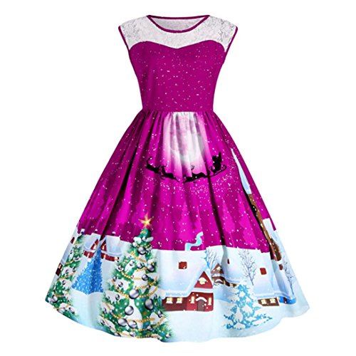 white christmas dresses Retro Stage Vintage Christmas Swing Dress main image 1