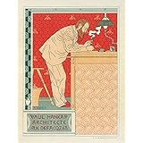 Architektur Art Nouveau Poster (Leinwand)