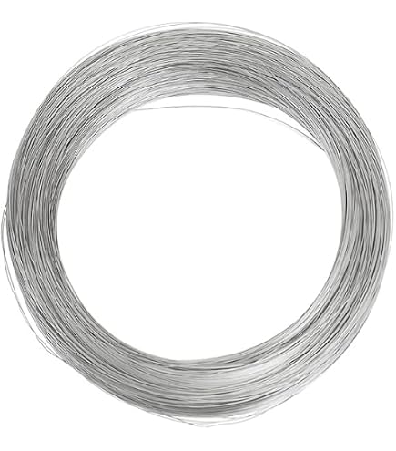 50 M Edelstahldraht V2A, 0,12 Mm (AWG 36), AISI 304, 64,5 Ohm/m – Als Heiz- Oder Widerstandsdraht