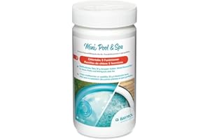 BAYROL Mini Pool&Spa Chlor Tabs 20g 5 Funkionen - Kleine Chlortabletten für Planschbecken, Whirlpool, Aufstellpool. Mini Chlortabletten für Pool - Chlortabs 20g