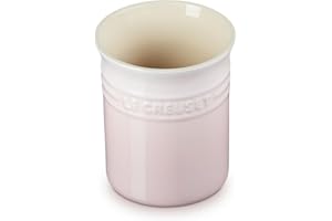 LE CREUSET Bote para espátulas de cerámica de gres, 1, 1 L, Shell Pink, 71501117770001