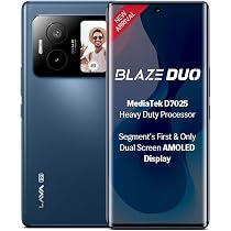 Lava Blaze Duo 5G (Celestial Blue, 6GB RAM, 128GB Storage ...