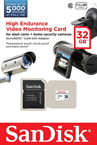 SanDisk High Endurance Video Monitoring 32GB bis zu 20MB/Sek, Class 10 Speicherkarte - 2