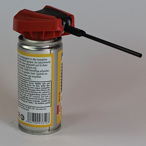 SONAX – KettenPflege m. EasySpray 100 ml – reinigt schützt & schmiert dauerhaft - 3