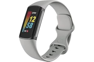 FYISWHO Correa Silicona deportiva per Fitbit Charge 5 / Charge 6,reemplazar la correa de la Pulsera per Fitbit Charge 5 / Charge 6