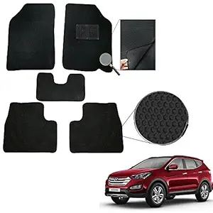 4D Premium Car Mats for Hyundai Santa Fe - Black