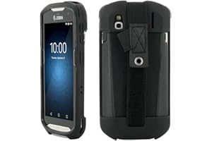 Mobilis Verstärkte Schutzhülle für Zebra TC51 - TC52 - TC56 - TC57 + Griffband und Stifthalter - Kompatibel mit Ladezubehör - PROTECH