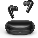 Noise Cancelling Wireless Earbuds, A8 ANC Bluetooth Earbuds with Transparency Mode, Wireless Charging/Premium Deep Bass/4 Mic