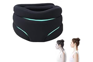 KEYULI Cervicorrect Neck Brace, Cervicorrect Neck Brace by Healthy Lab Co, Cervical Neck Brace for Snoring, Neck Brace for Neck Pain and Support, Cervical Neck Brace to Stop Snoring (Black)