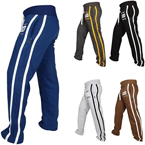 ARD Men's Fleece Joggers Track Suit Bottom Jogging Exercise Fitness Boxing MMA Gym Sweat Fleece Trousers