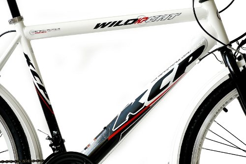 26″ KCP CITYBIKE TREKKINGRAD HERRENFAHRRAD WILD CAT schwarz weiss – 66 cm (26 Zoll) - 2