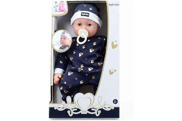Simba - Inglesina Bébé Pleureur, 105143395, + 3 Ans, pleure Vraiment si Vous enlevez Votre tétine, grenouillère Bleue