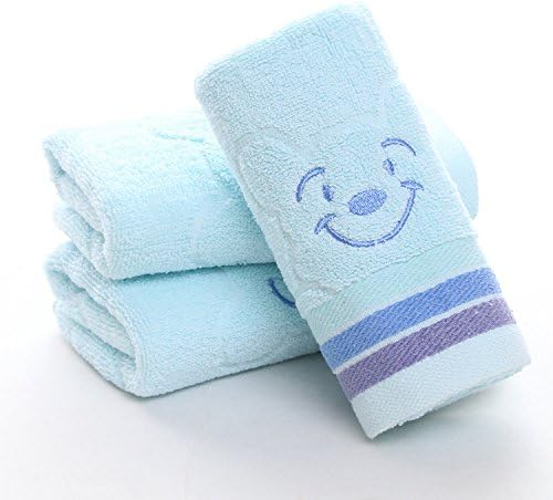 GKRY 100% Egyptian Cotton/Super Soft and Highly Absorbent/Machine Washable/Absorbent and Quick Dry Face Cloth/Microfiber Extra100% cotton absorbent towel color a,34x75cm, blue