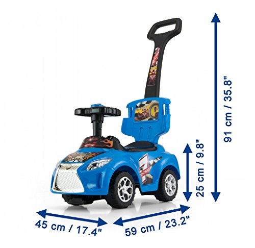toddler ride on toys with push bar