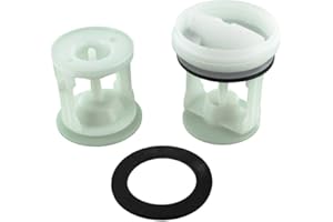 Paxanpax Kit de filtros compatibles con Indesit, Ariston, Hotpoint para lavadora de bomba de salida de drenaje 51 en 11