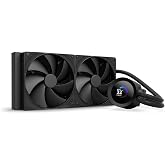 NZXT Kraken Plus 280 - AIO CPU Sıvı Soğutucu - 280mm Radyat&ouml;r - 2 x F140P Fanlar - &Ouml;zelleştirilebilir 1,54 in&ccedil; Kare LCD - AMD