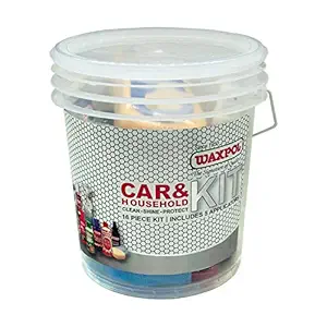 Waxpol Car & Household Kit (16 Piece Bucket Kit)
