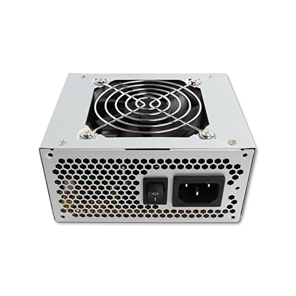 Tooq TQEP-500S-SFX- Fuente de alimentación Eco Power II, PFC pasivo, Ventilador silencioso de 120mm con Control… - Image 3