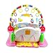 Kick & Play Piano Musical Lights & Sounds Baby Floor Gym (Pink)
