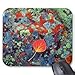Produktbild Mauspad mit seidenweicher Textiloberflche - Mouse Pad Paradise (antistatische Wirkung - perfekte Gleiteigenschaft PC / Computer Mousepad)-aspen leaf on a lichen covered rock
