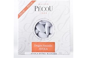 REVES ET DRAGEES 1kg Dragées Avola Extra Pecou - Blanc