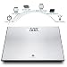 Etekcity 400lb/180kg High Precision Bathroom scale, Stainless Steel Digital Body Weight Scale with Step-On Technology, Large Platform & Clear Backlight Display, Slim Design, Silver