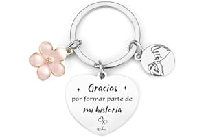 FGHJK Regalo Maestra Regalo Profesora Llavero Maestro Llavero Profesor Regalo Grabado Llavero Graduación Regalos Cumpleaños Regalo del dia del Maestro Regalo de acción Gracias