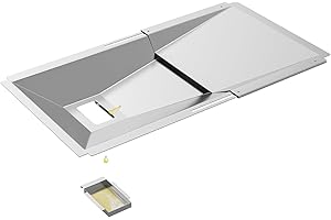 AJINTEBY Adjustable Grease Tray with Catch Pan, 23.6"-31.6" Universal Drip Pan for Nexgrill 720-0830H 720-0882A, Charbroil, Kenmore, Dyna Glo, Expert Grill, BHG and More 3/4/5 Burner Gas Grills Grease Pan