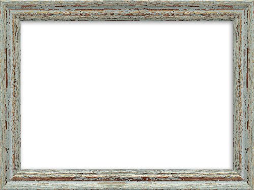 WandStyle H740-009 Wandspiegel Spiegel Shabby-Chic Landhaus Massivholz Grau (50 x 60 cm) - 3