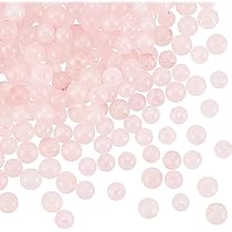 WXJ Perle Naturali Tourmaline Rosa sfaccettate Perline Rotonde per Gioielli per la creazione di Collana con Braccialetto Fai da Te Accessori 2 3 4mm Perline di Charms