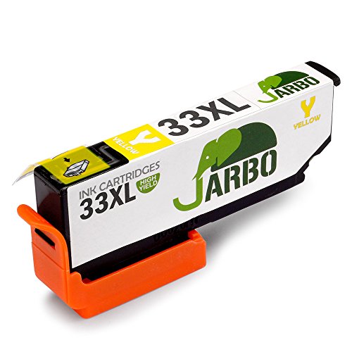 JARBO Kompatibel Ersatz für 33XL Tintenpatronen kompatibel mit Expression Premium XP-530 XP-540 XP-630 XP-635 XP-640 XP-645 XP-830 XP-900 (2 Schwarz,1 Foto Schwarz,1 Cyan,1 Magenta,1 Gelb) - 6