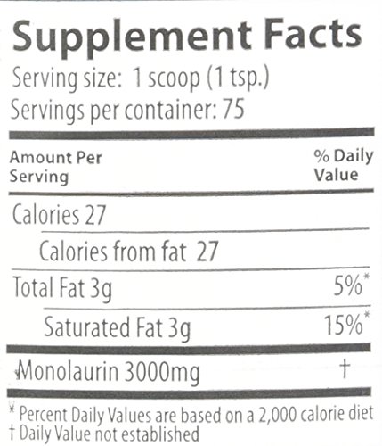 Lauricidin 227g / 8oz jar (4-6 week supply)