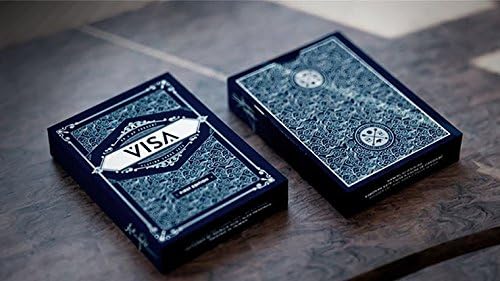 Magic Tricks | Visa Blue Playing Cards by Patrick Kun and Alex Pandrea | Custom Designed Playing Cards | Unique | Collectable