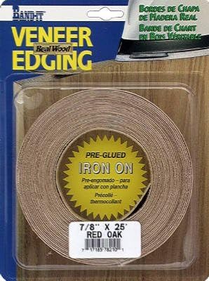 Cloverdale 78240 .88 in. x 25 ft. Cherry, Wood Veneer Edgebanding