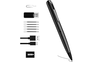 Biddsgg Mini telecamera spia telecamera nascosta 32gb HD 1080p telecamera di sicurezza con rilevamento di movimento e registrazione ciclica, piccola fotocamera per ufficio a casa e riunioni di lavoro