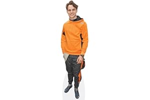 CELEBRITY CUTOUTS Oscar Piastri (Orange Jumper) Mini Size Cutout