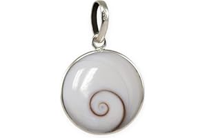 Fly Style Kettenanhänger aus 925 Silber mit Shiva Auge für Damen - Spiritueller Schmuck