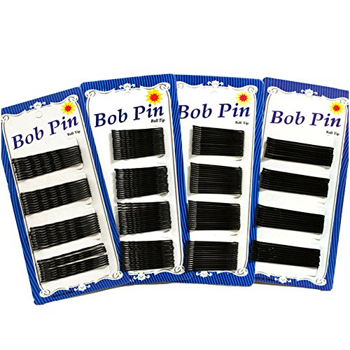 Blue Vessel 60 Stück Haar Maker Zubehör Schwarz Haar Clip-Pin-Werkzeug Haarnadeln Haar Beret Pins 2# - 3