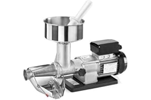 Tre Spade - Exprimidor de tomate eléctrico Spremito (III) - Acero inoxidable