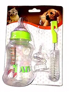 Smarty Pet Paws For A Cause Puppy, Kitten Milk Feeding Bottle Set 150Ml(Color May Vary)